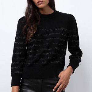 RAILS Women’s Allegra Sweater Black/Metallic Size Small NWT